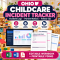 Ohio Childcare Incident Notification & Closure Tracker illustrative cover