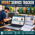 HVAC Preventive-Service Deficiency & Follow-Up Tracker illustrative product cover