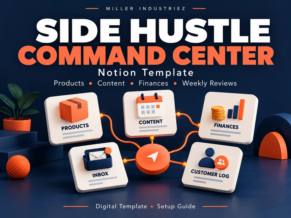 Side Hustle Command Center product cover